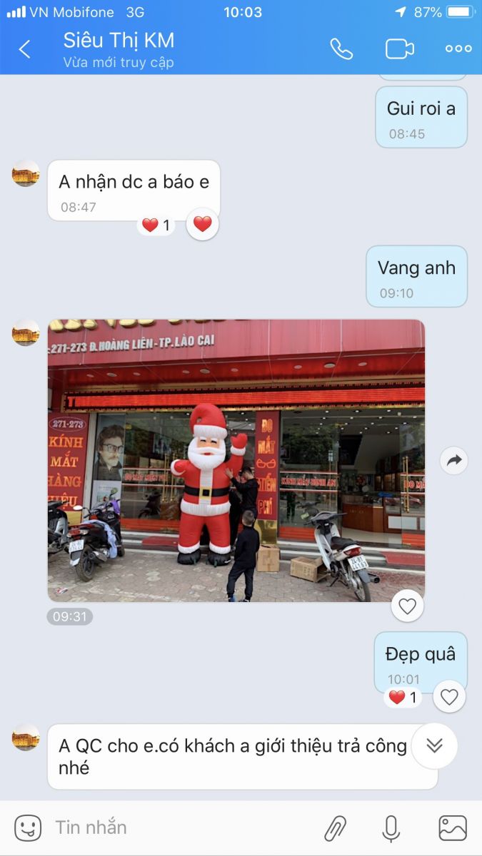 Hình Nộm Ông Già Noel