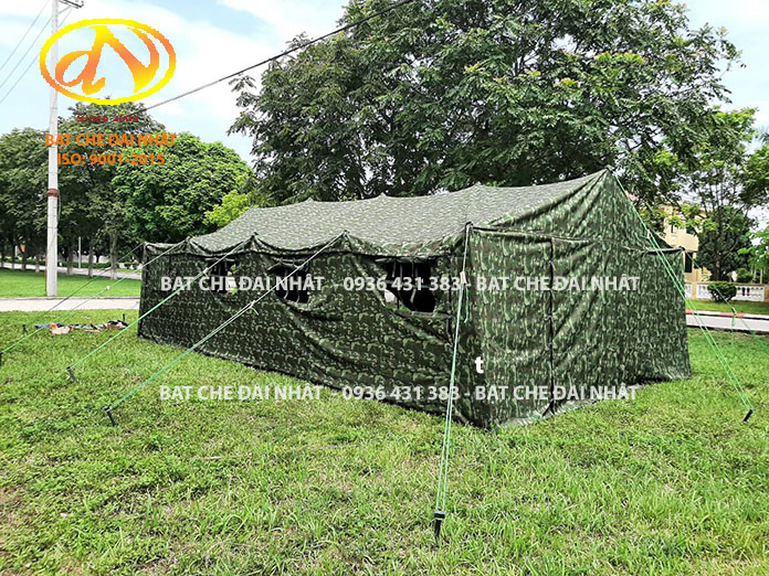 Nhà bạt quân đội vải bạt rằn ri
