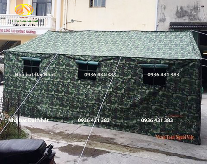 Nhà bạt quân đội rằn ri 