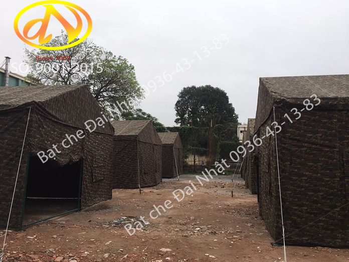 Nhà bạt quân đội rằn ri