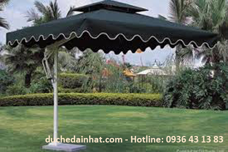 DÙ LỆCH TÂM VUÔNG 3,5M X 3,5M