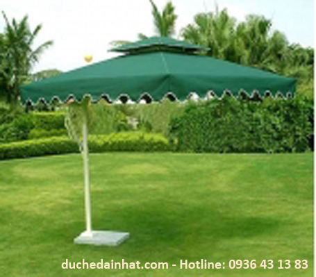 DÙ LỆCH TÂM VUÔNG 3,5M X 3,5M