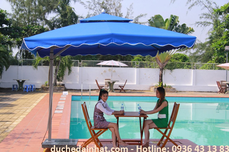 Dù lệch tâm vuông 3m