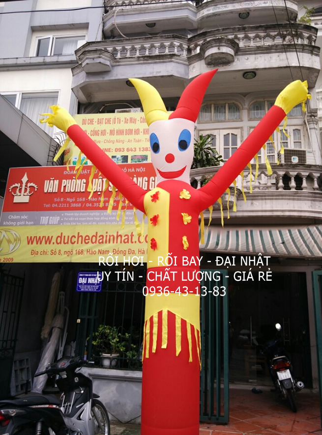 Rối Hơi quảng cáo ngộ nghỉnh