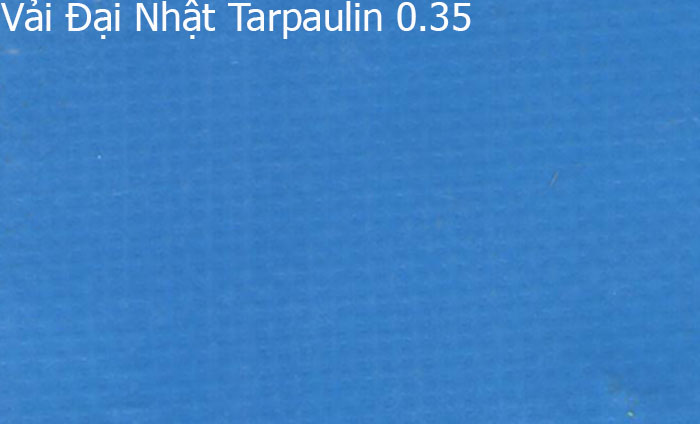 Bạt che Tarpaulin 4 lớp xanh dương