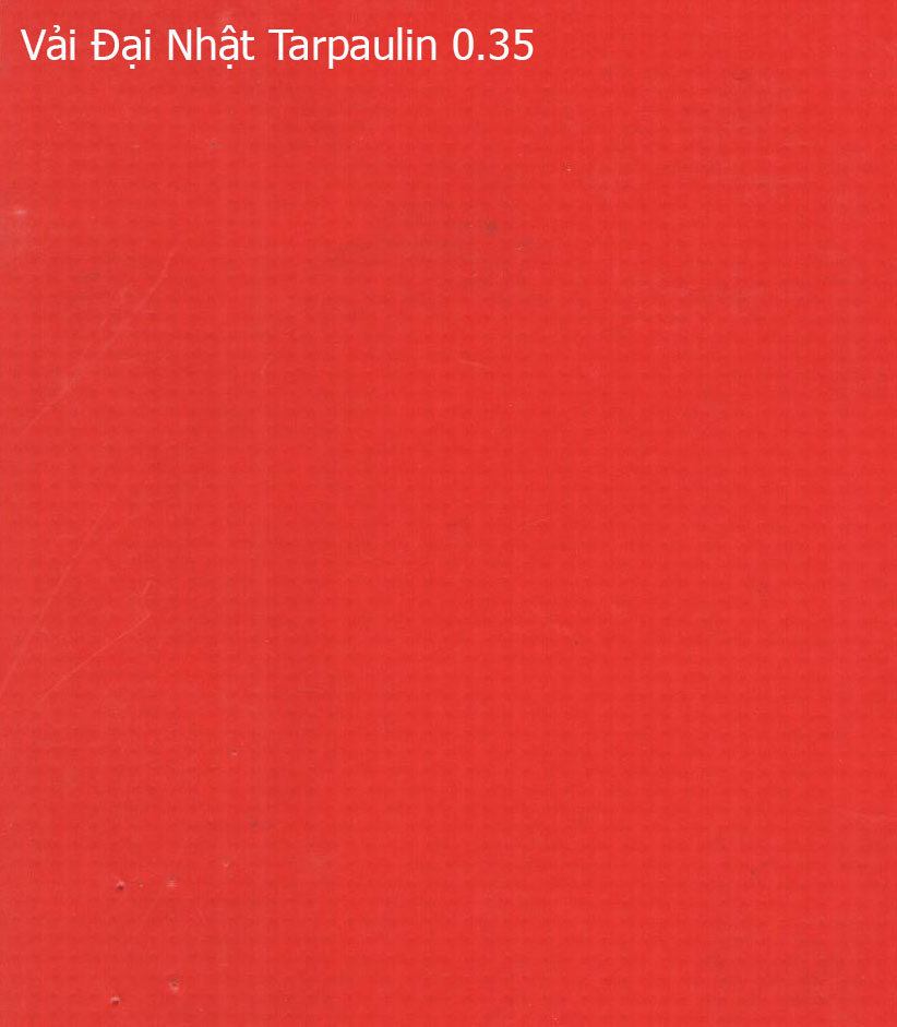 Bạt che Tarpaulin 4 lớp đỏ