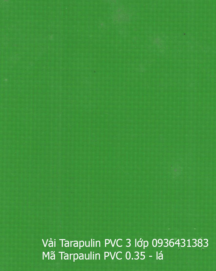 Bạt che Tarpaulin 4 lớp xanh la cây
