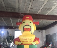 Hình nộm Rối hơi Thần Tài may mắn