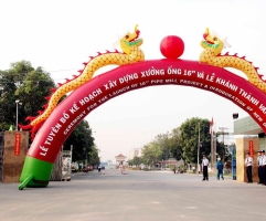 Cổng hơi hình rồng 10m