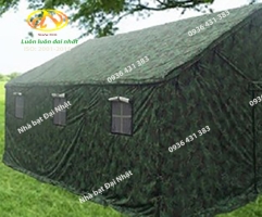 NHÀ BẠT TIỂU ĐỘI 15M2 - VẢI BẠT RẰN RI 