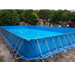 Bể bơi lắp ghép. Kích thước 4x8m