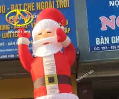 Hình nộm Ông già Noel cao 3,5m 