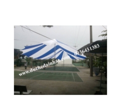 Dù che sân trường 10mx20m