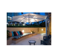 Dù lệch tâm tròn 2,5m x 2,5m.