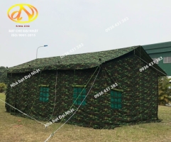 NHÀ BẠT TRUNG ĐỘI 25m2 - VẢI BẠT RẰN RI