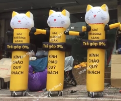 Rối hơi mèo thần tài 