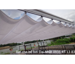 Bạt che sân vườn