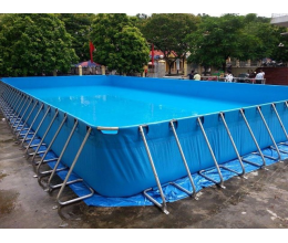 Bể bơi lắp ghép. Kích thước 4x8m