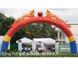 Bán cổng bơm hơi có rồng 8m