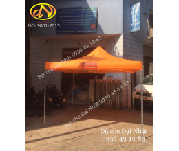 NHÀ BẠT DI ĐỘNG 3mx3m - MÀU CAM 