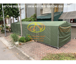 NHÀ BẠT DÃ CHIẾN 30M2 - SẢN  XUẤT  MAY  BẠT  THEO  YÊU  CẦU