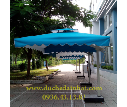 DÙ LỆCH TÂM VUÔNG 3,5M X 3,5M