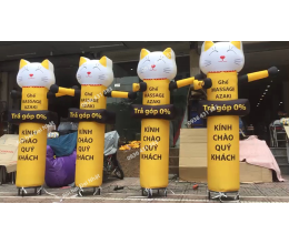Rối hơi mèo thần tài 